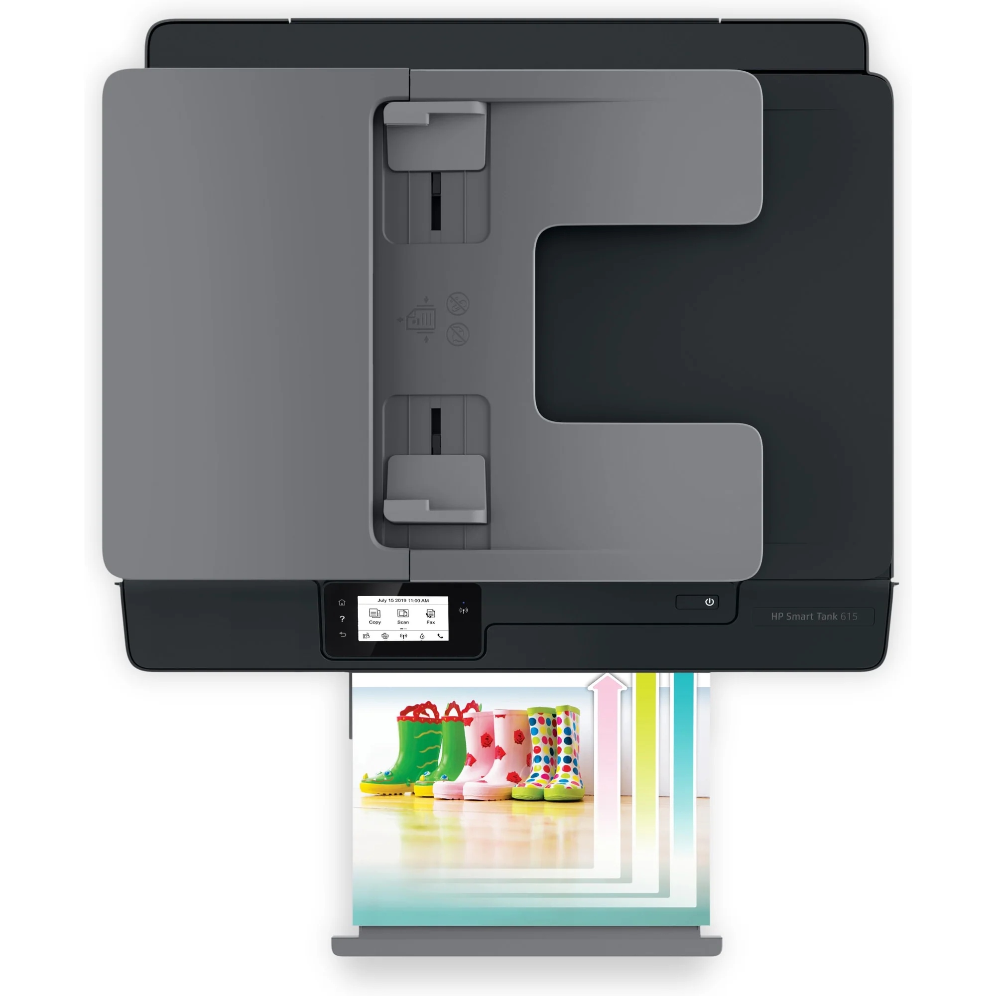 מדפסת דיו משולבת צבע HP Smart Tank 615 AiO - Image 5