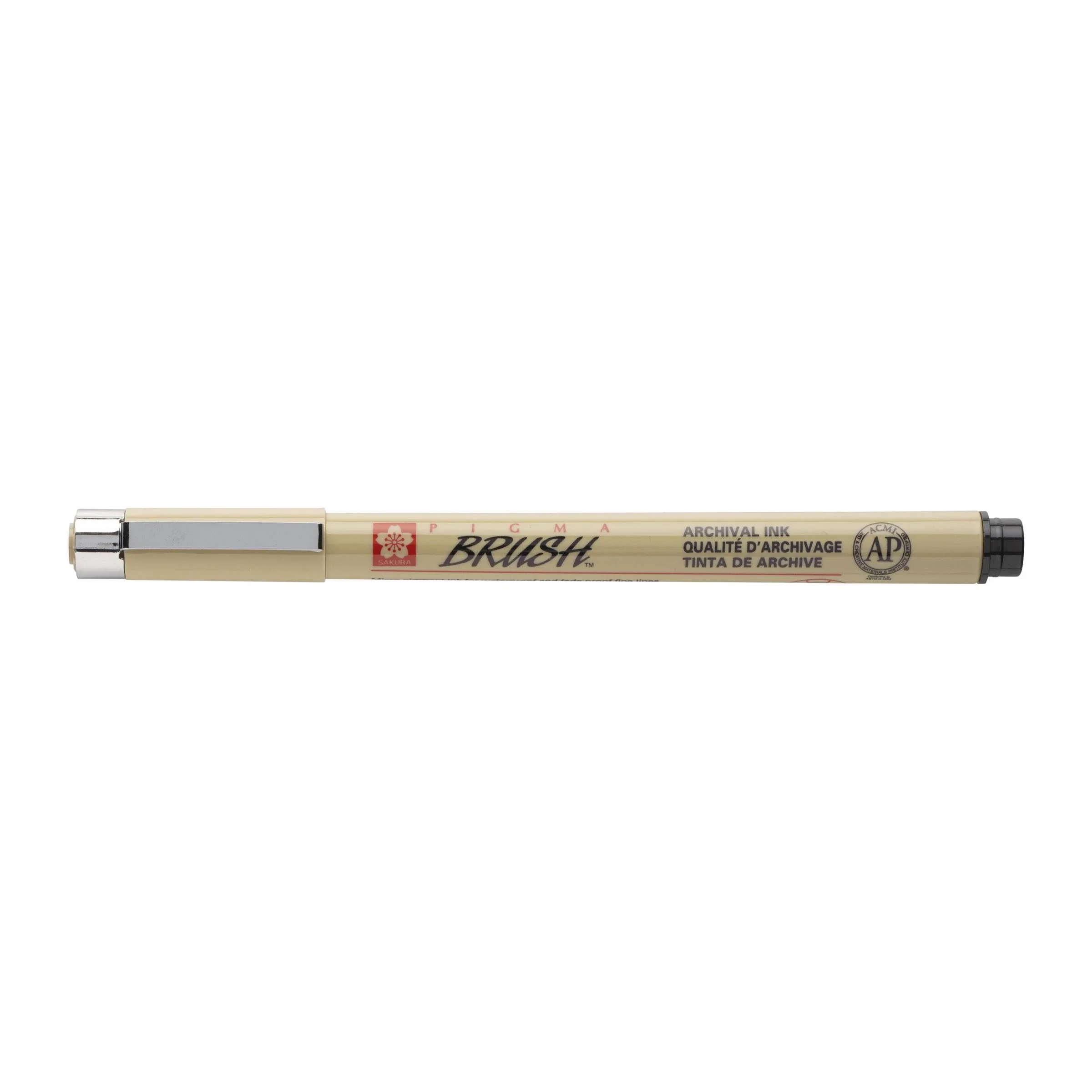 טוש מכחול סקורה שחור - Sakura Pigma Brush - Image 5