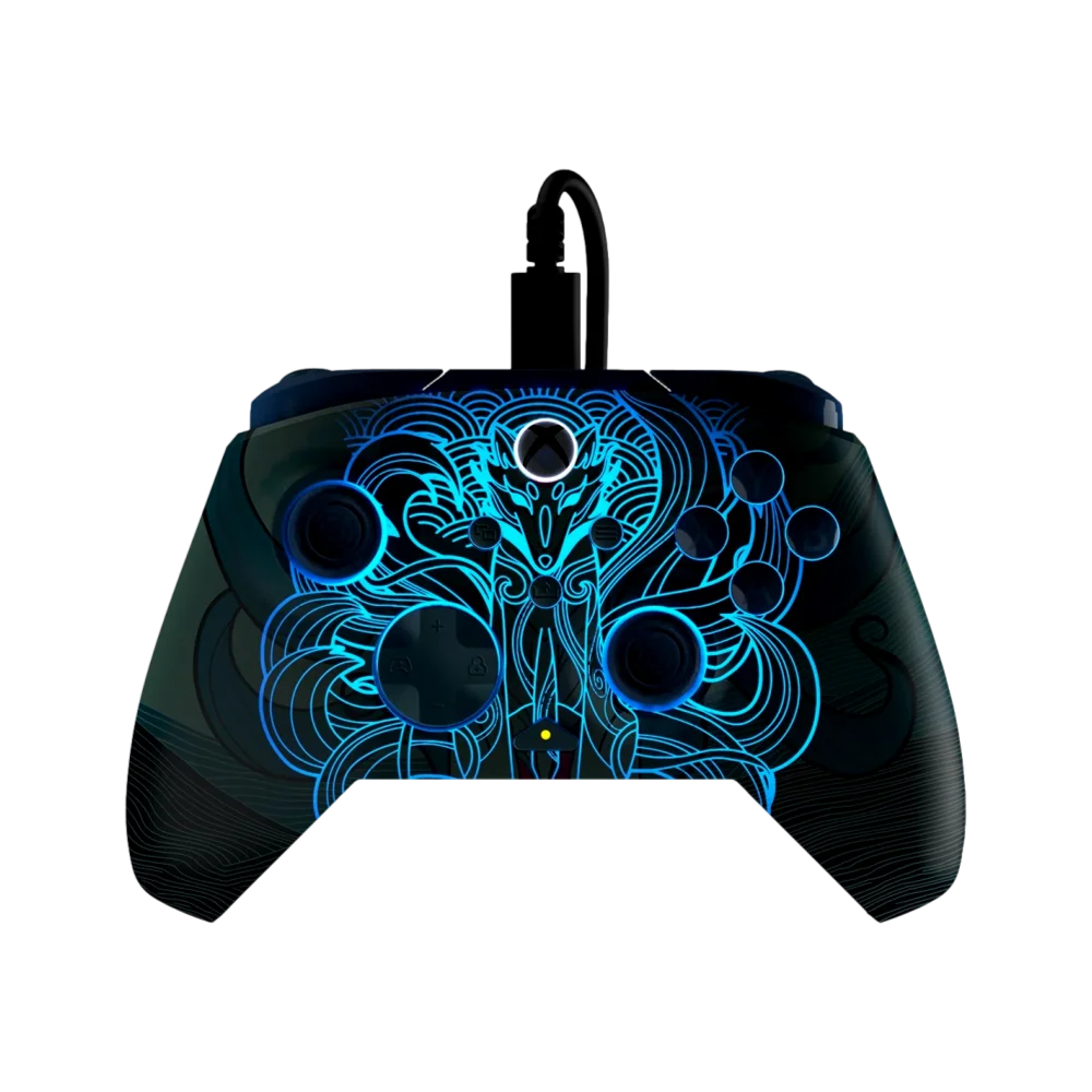 בקר גיימינג חוטי Turtle Beach Rematch Advanced Wired Blue Kitsune PC/Xbox - Image 3