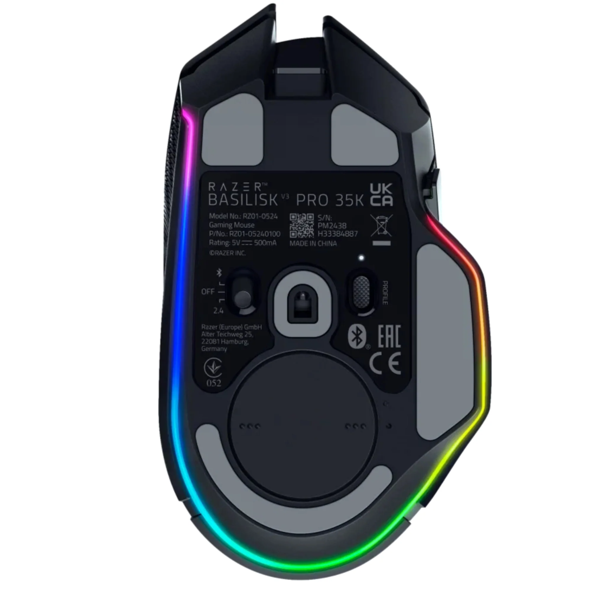 עכבר גיימינג אלחוטי Razer Basilisk V3 Pro 35k - Image 3