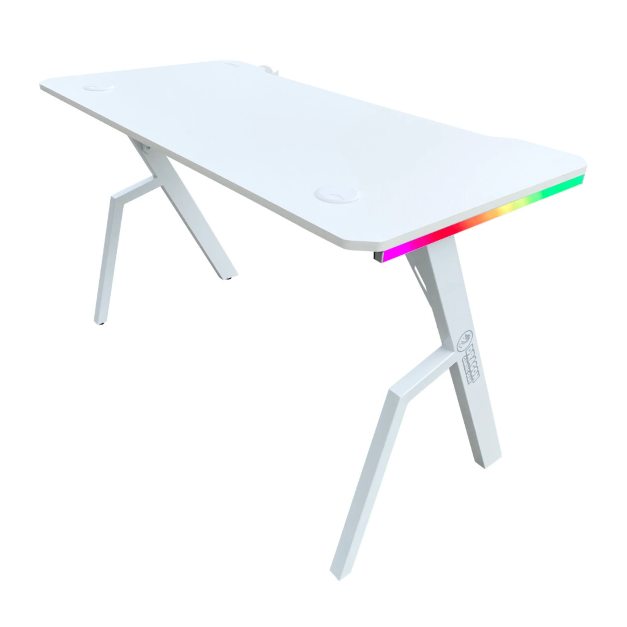 שולחן גיימינג תאורת Rgb אורך 120 ס"מ דגם Tr - Dragon - Image 9