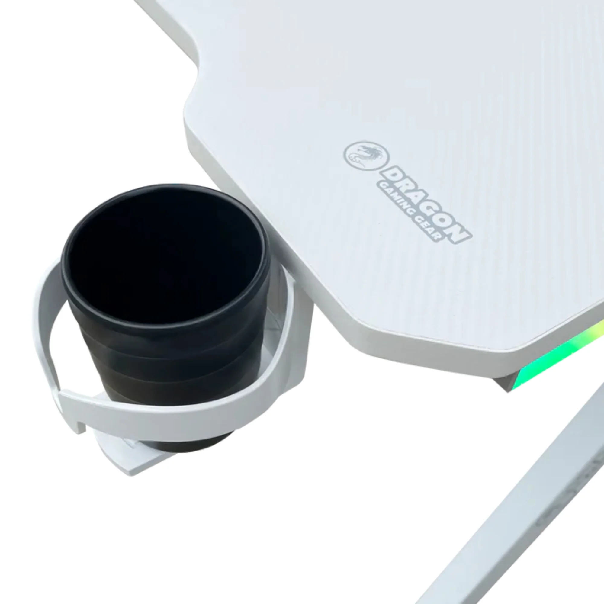שולחן גיימינג תאורת Rgb אורך 120 ס"מ דגם Tz - Dragon - Image 13