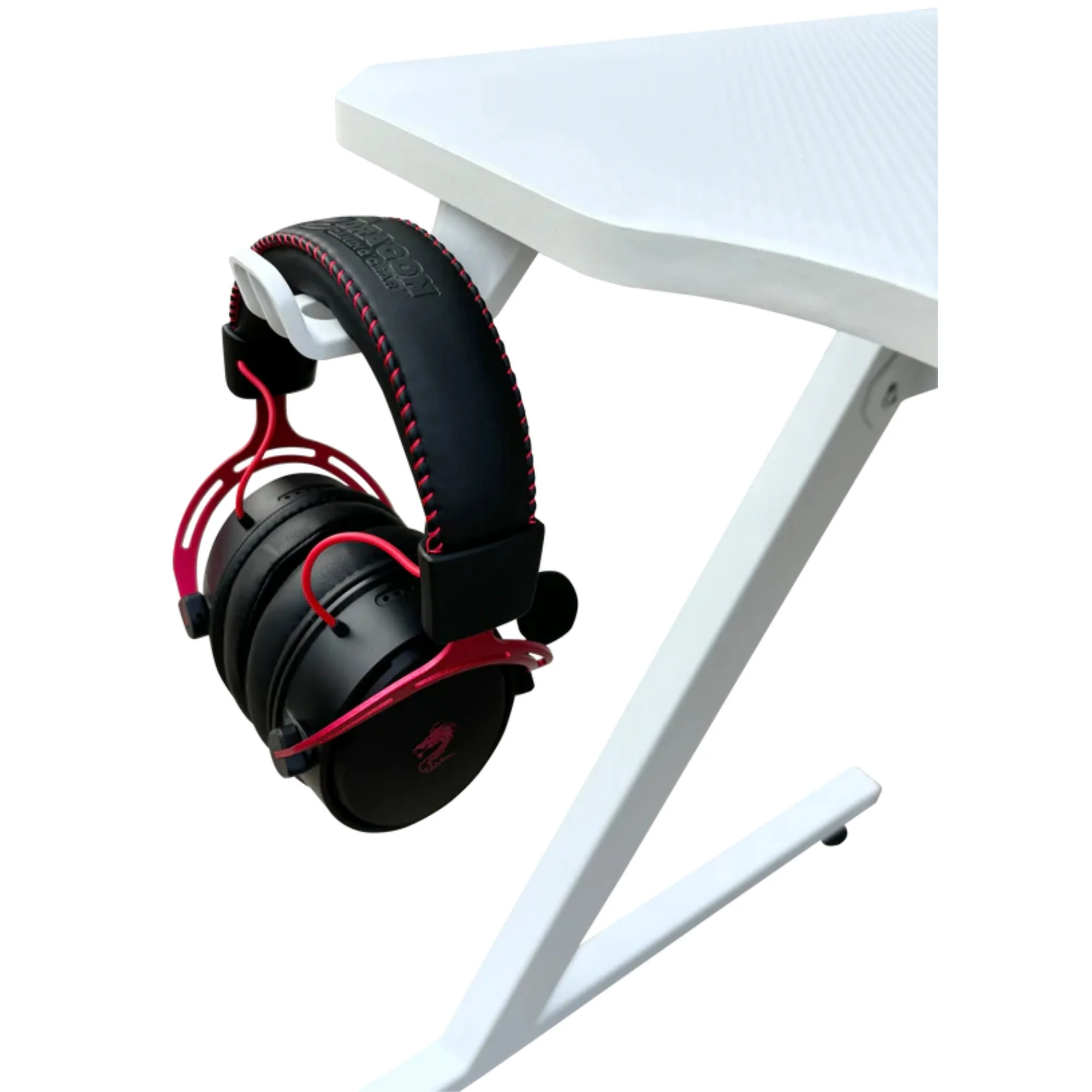 שולחן גיימינג תאורת Rgb אורך 120 ס"מ דגם Tz - Dragon - Image 16