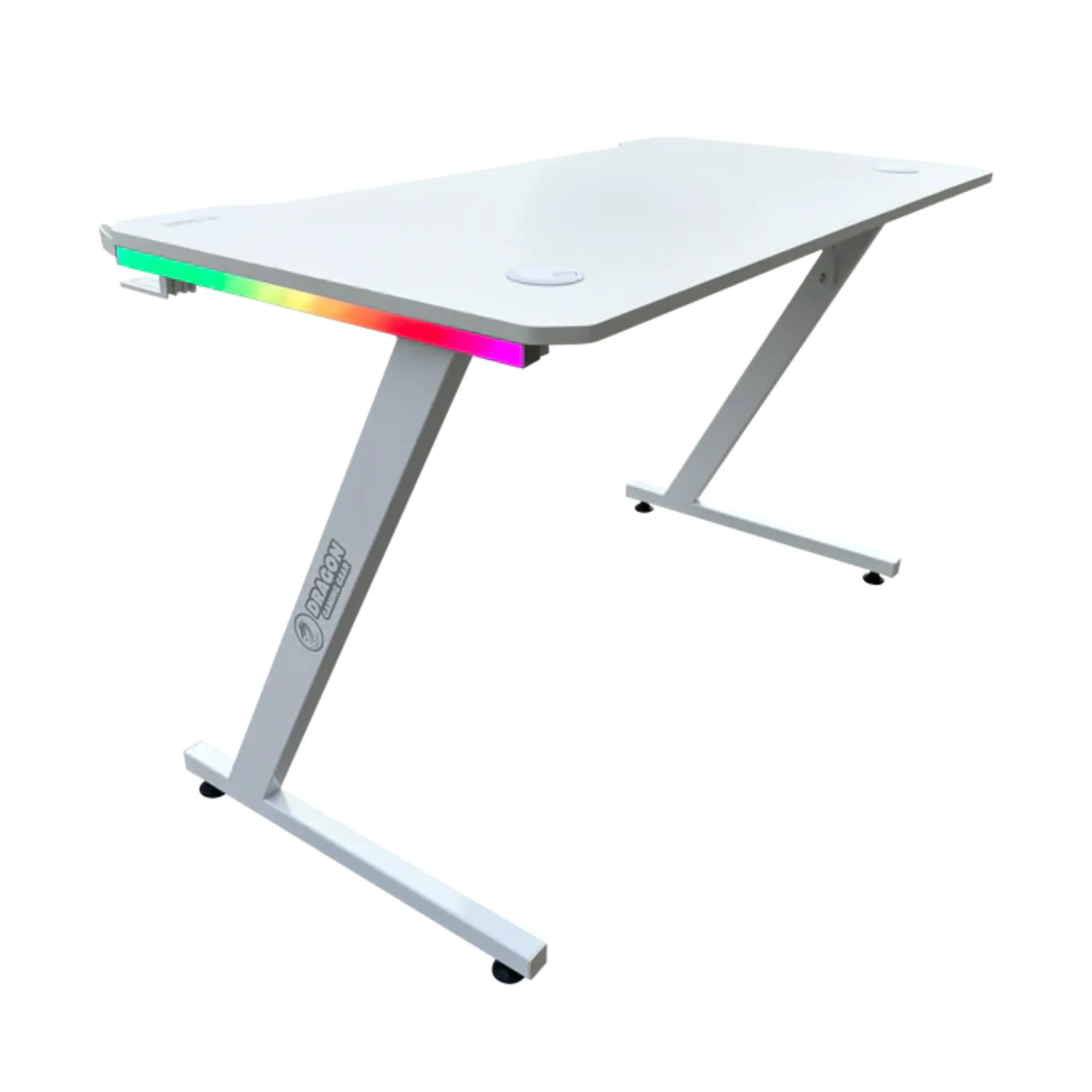 שולחן גיימינג תאורת Rgb אורך 120 ס"מ דגם Tz - Dragon - Image 22