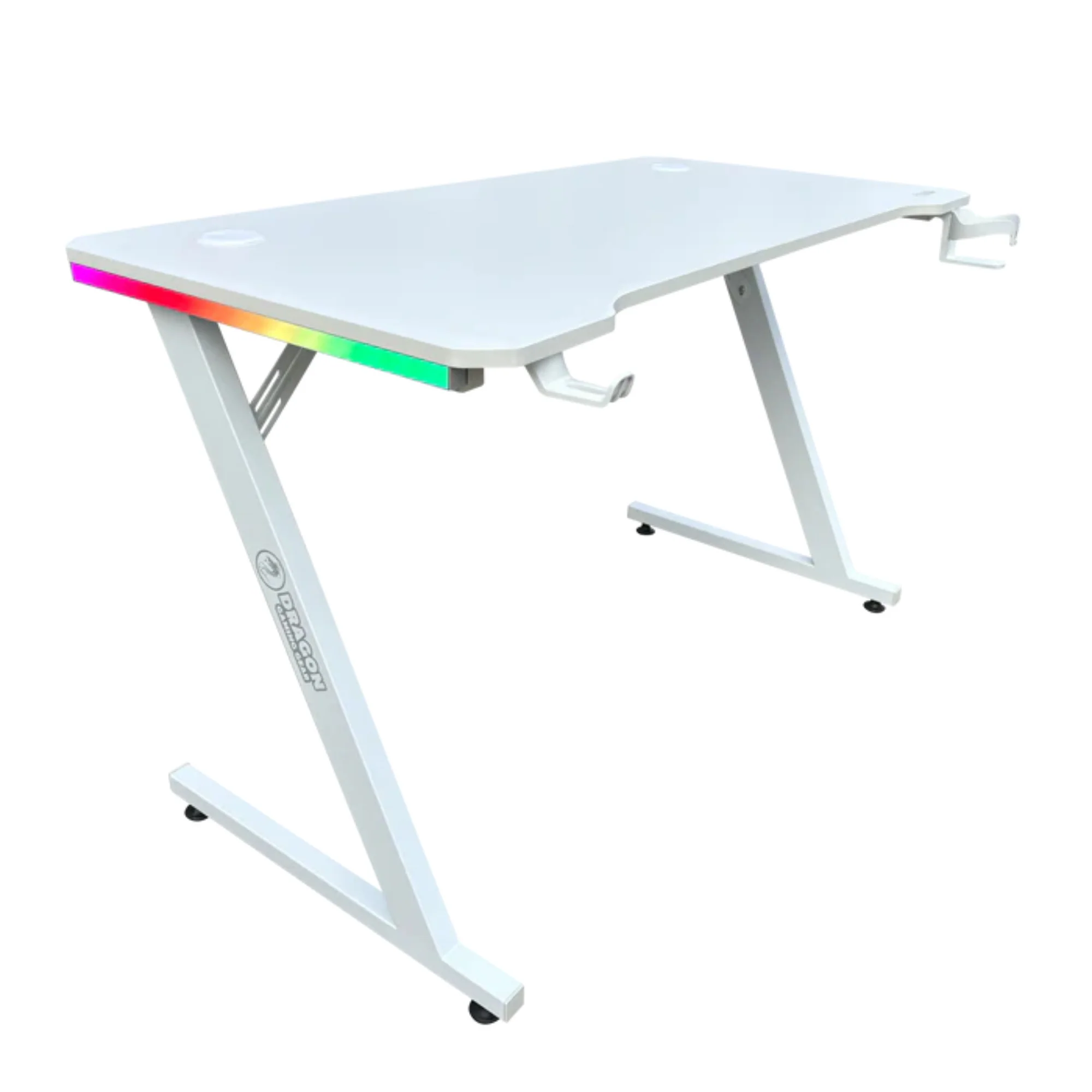 שולחן גיימינג תאורת Rgb אורך 120 ס"מ דגם Tz - Dragon - Image 24