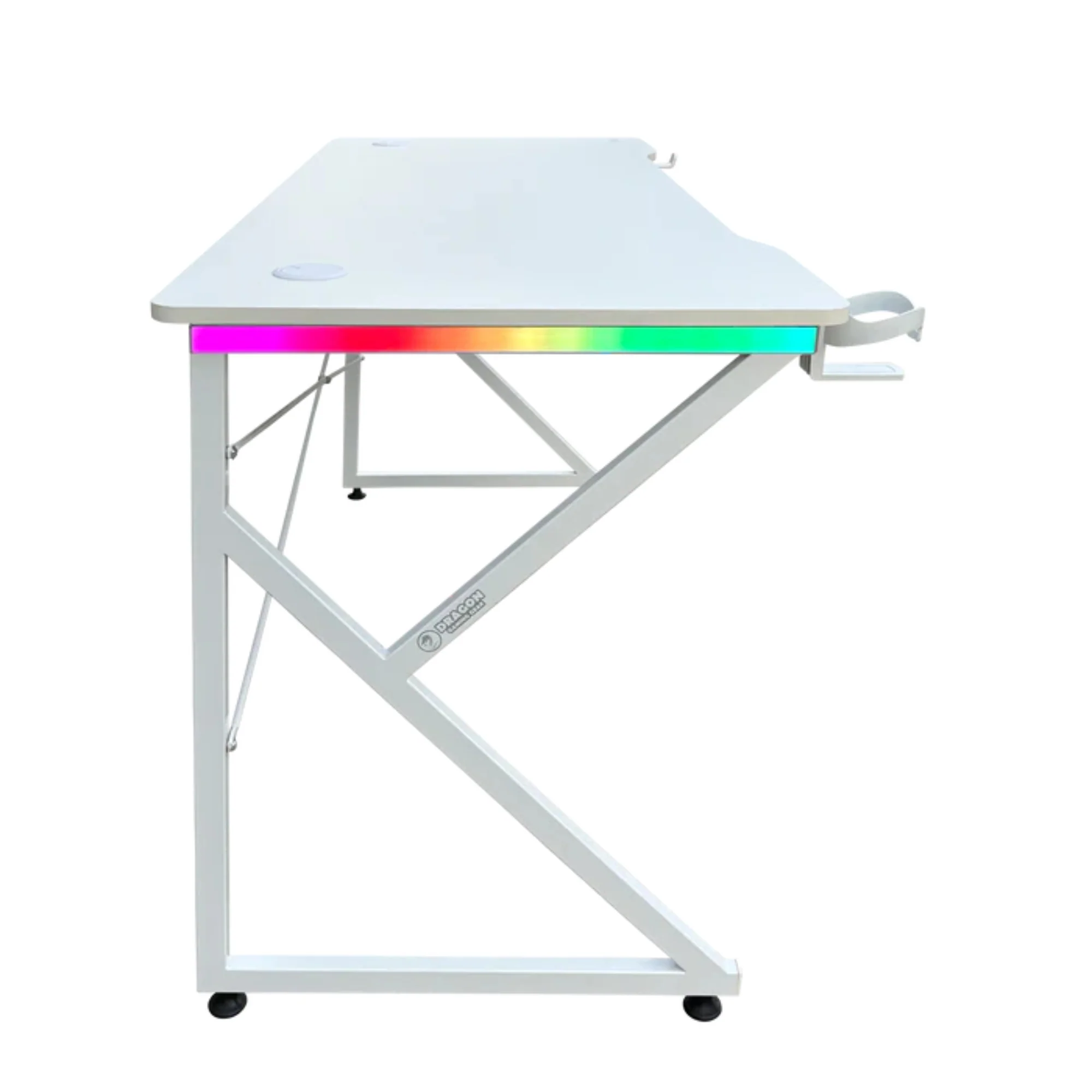 שולחן גיימינג תאורת Rgb אורך 150 ס"מ דגם Tk - Dragon - Image 5