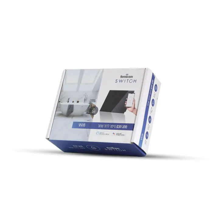 מתג חכם טיימר לדוד + WIFI - Image 4