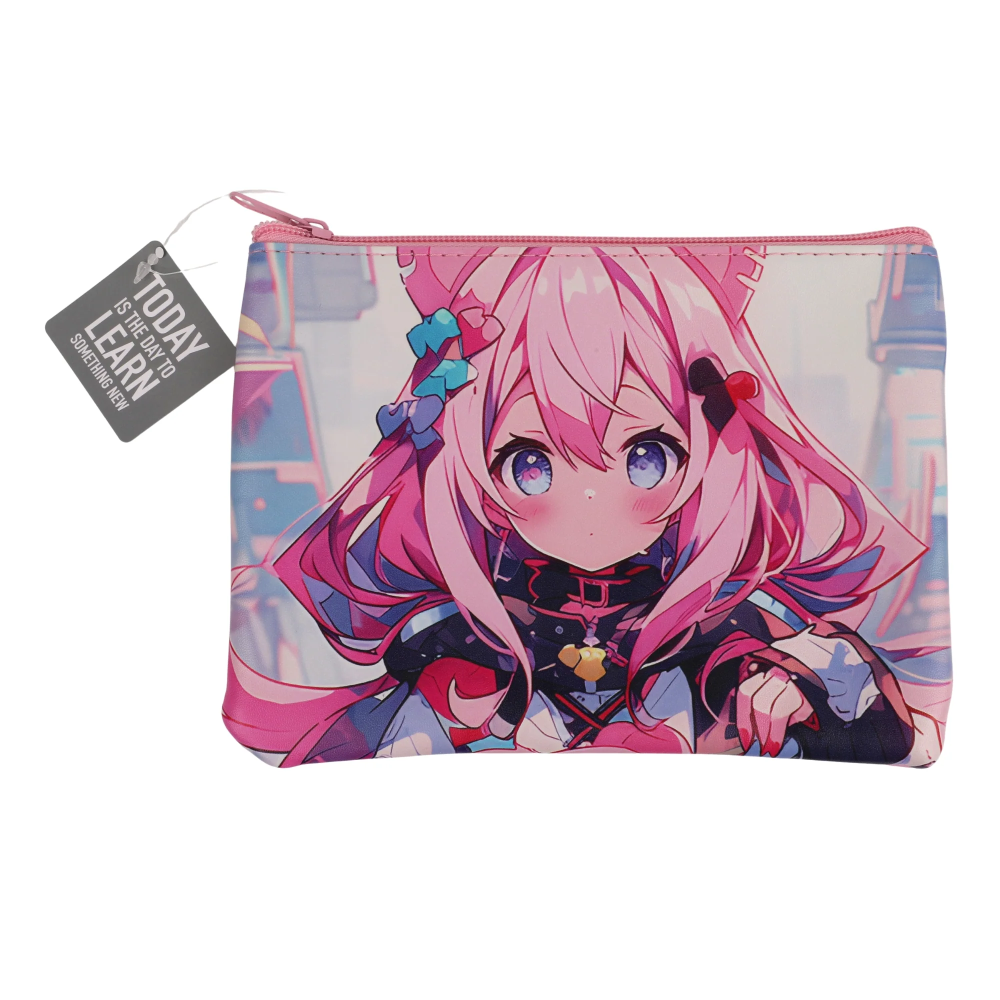 תיק איפור/ קלמר Anime Girl Pu