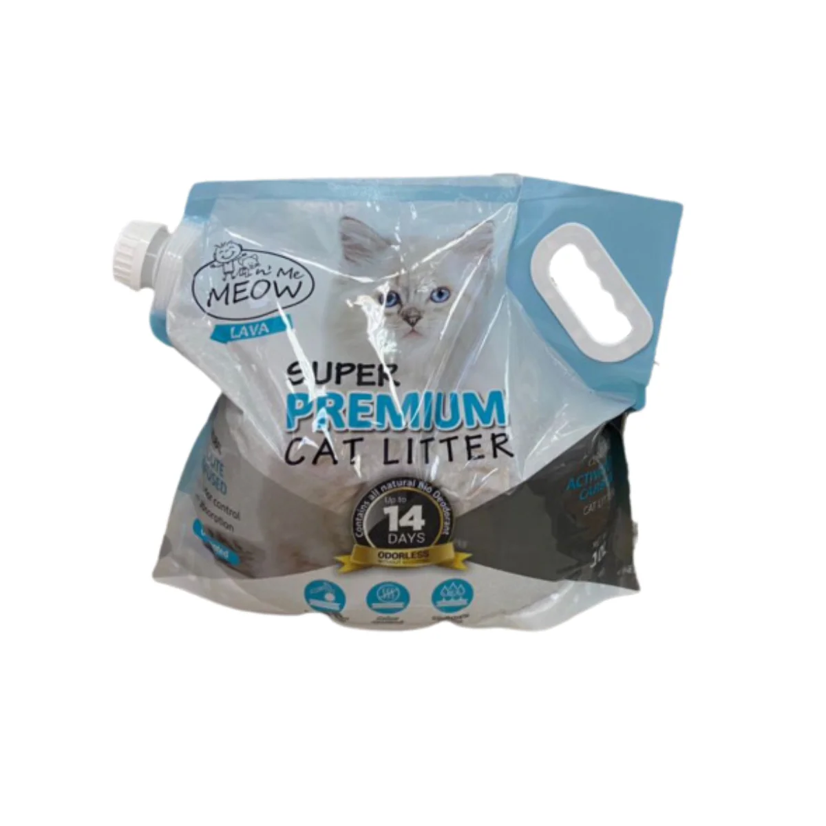 חול מתגבש סופר פרימיום Cat Litter- 10 ליטר