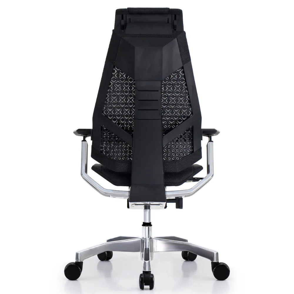 כיסא ארגונומי רשת Comfort UK Genidia שחור - Image 3