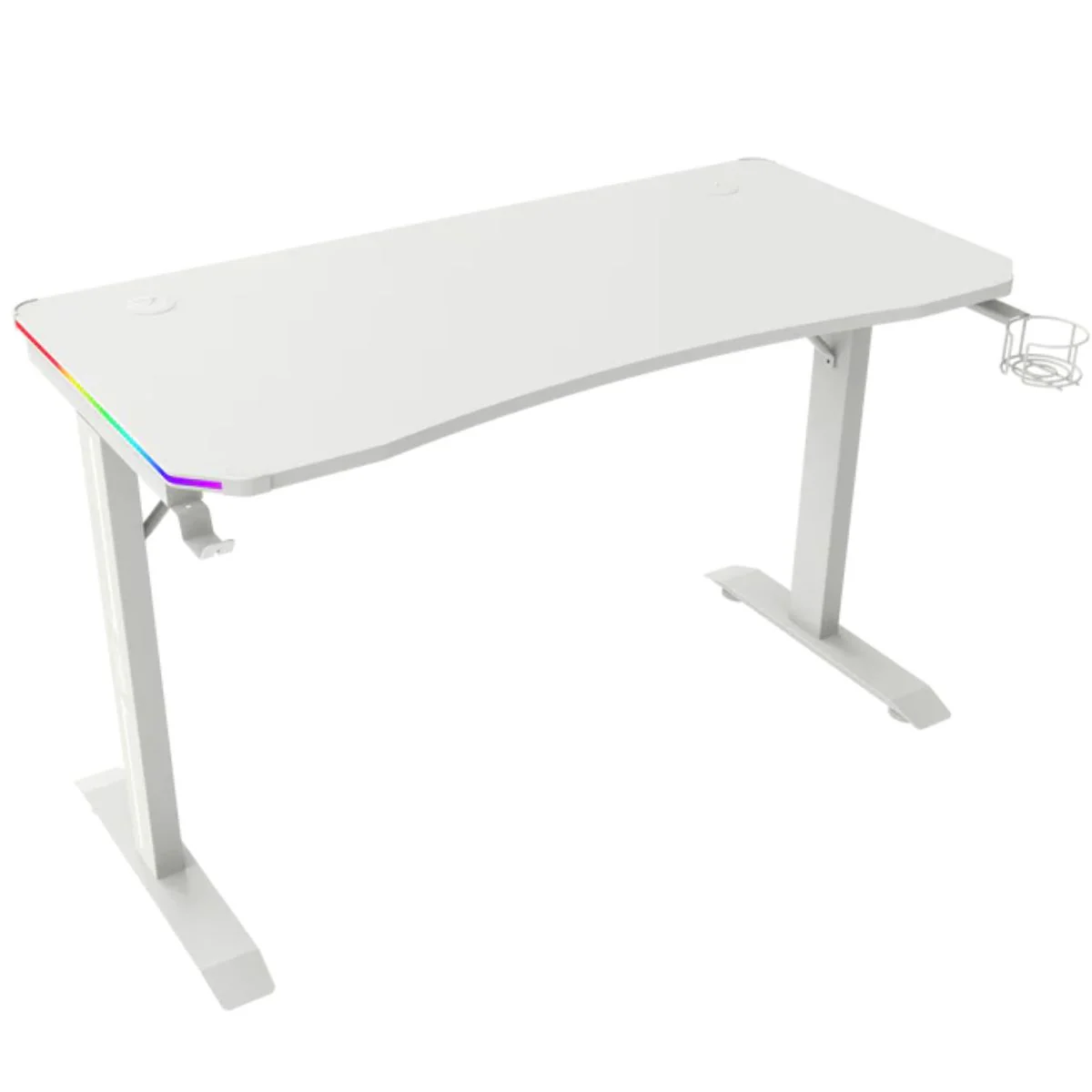 שולחן גיימינג  Dragon T5-w Rgb לבן - Image 7