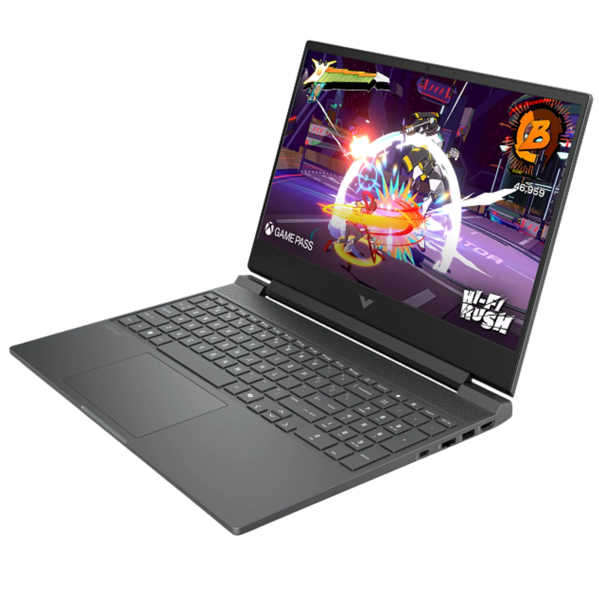 מחשב נייד גיימניג 15.6 אינץ' HP Victus 15-fa2016nj - מעבד I7-13620H - כונן 512GB - זיכרון 16GB - כ. גרפי RTX 3050 - Image 3