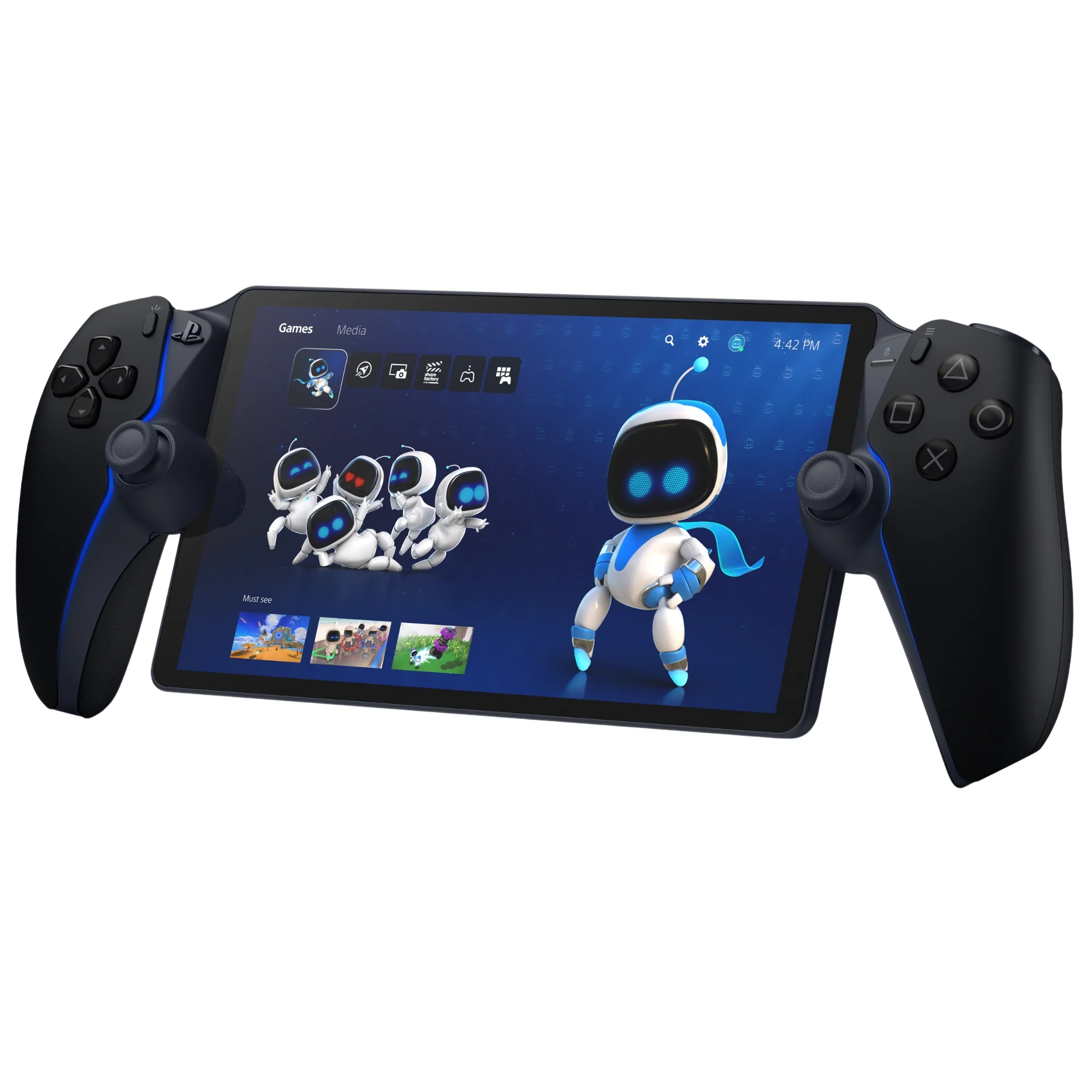 מסך נייד לקונסולת PS Portal-Midnight Black PS5 - Image 3