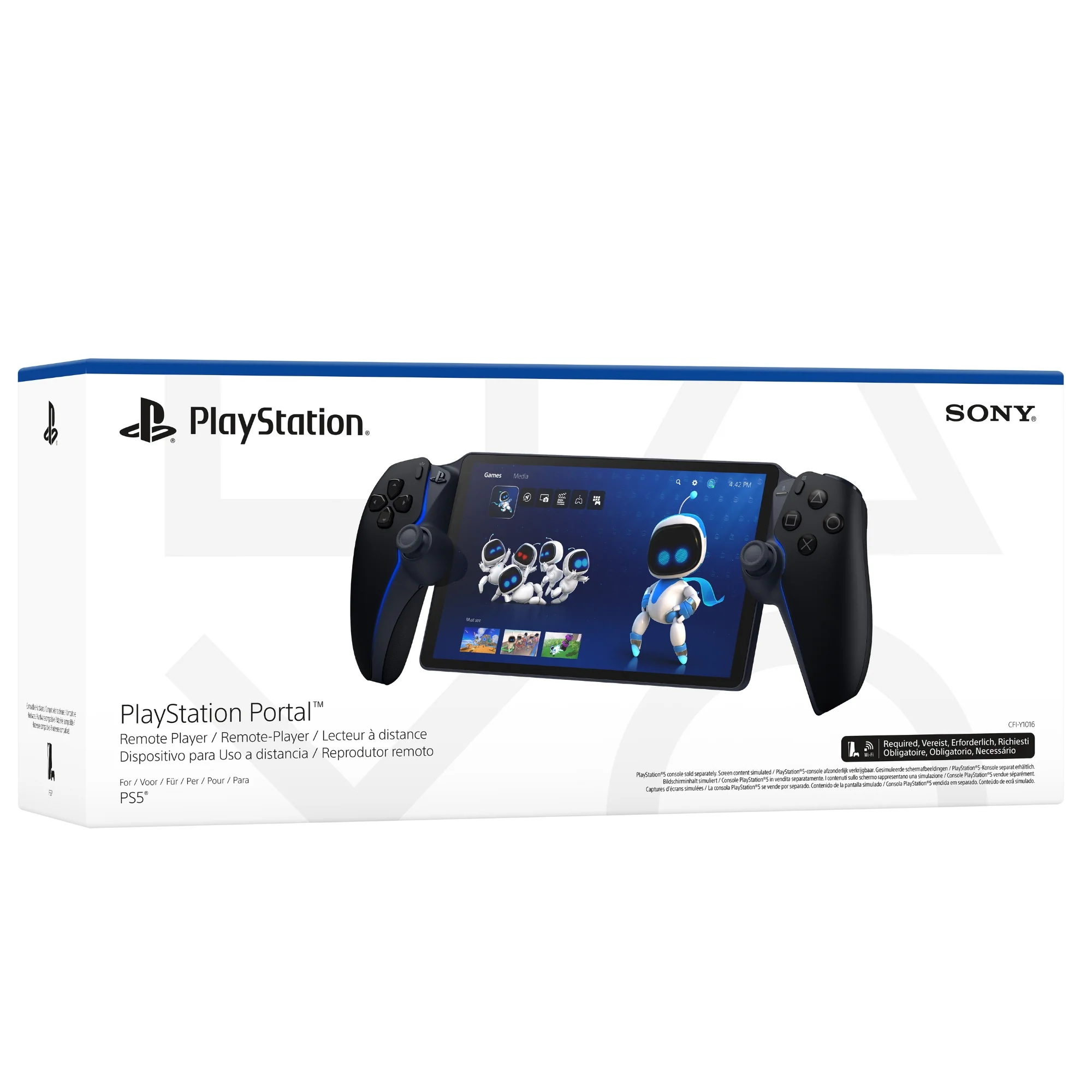 מסך נייד לקונסולת PS Portal-Midnight Black PS5 - Image 5