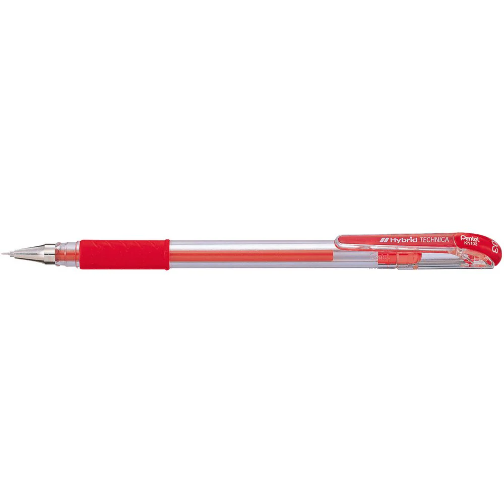 עט פנטל ראש סיכה 0.3 שחור Pentel KN103 - Image 3