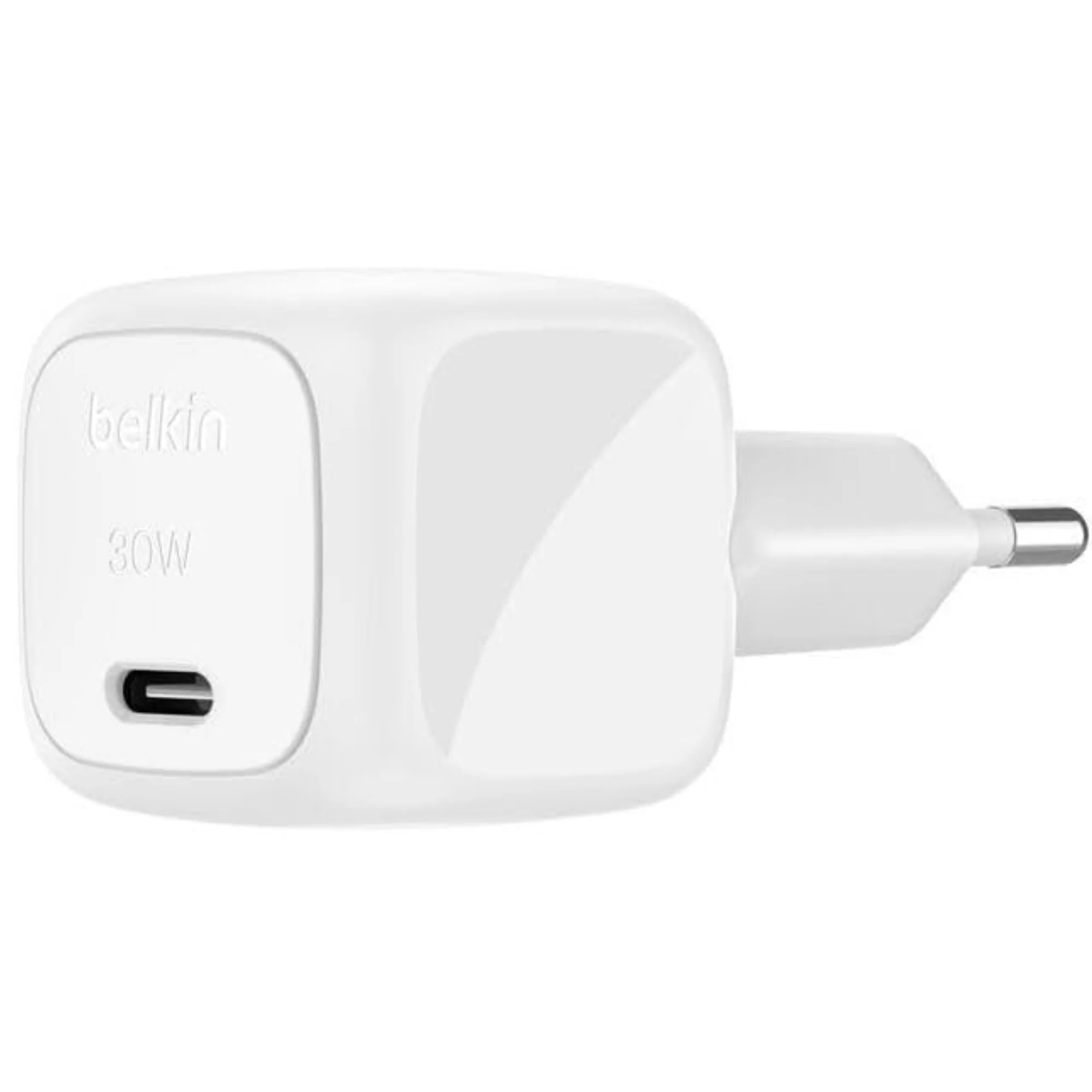 מטען קיר קומפקטי 30W USB-C כולל כבל 1מטר Belkin - Image 3