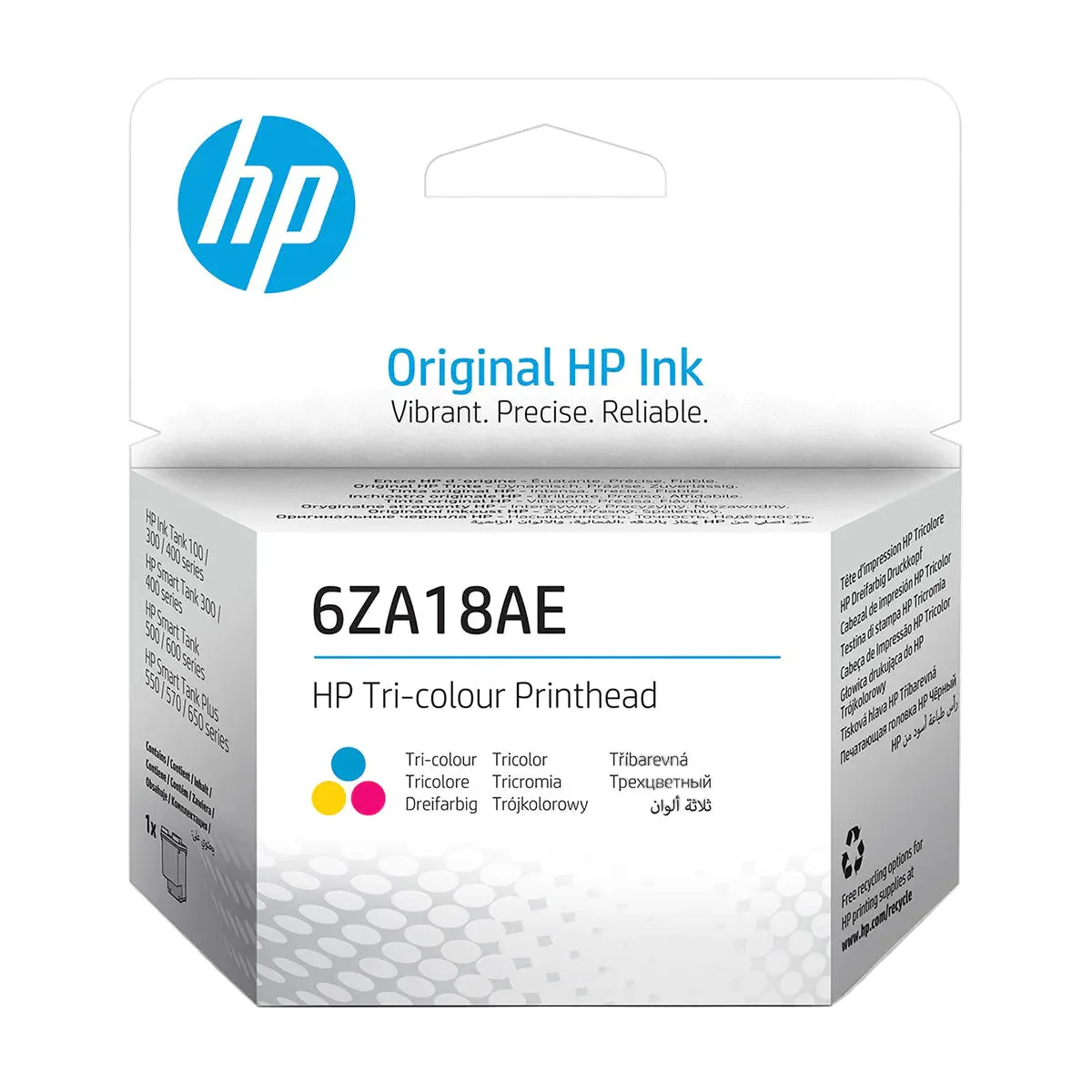 ראש הדפסה צבעוני HP-6ZA18AE