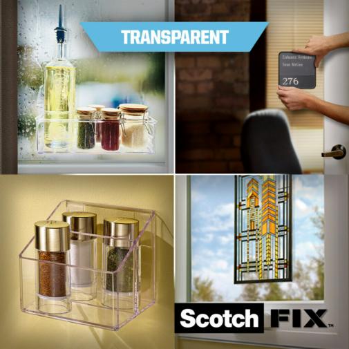 דבק דו-צצדי שקוף Scotch Fix - Image 3