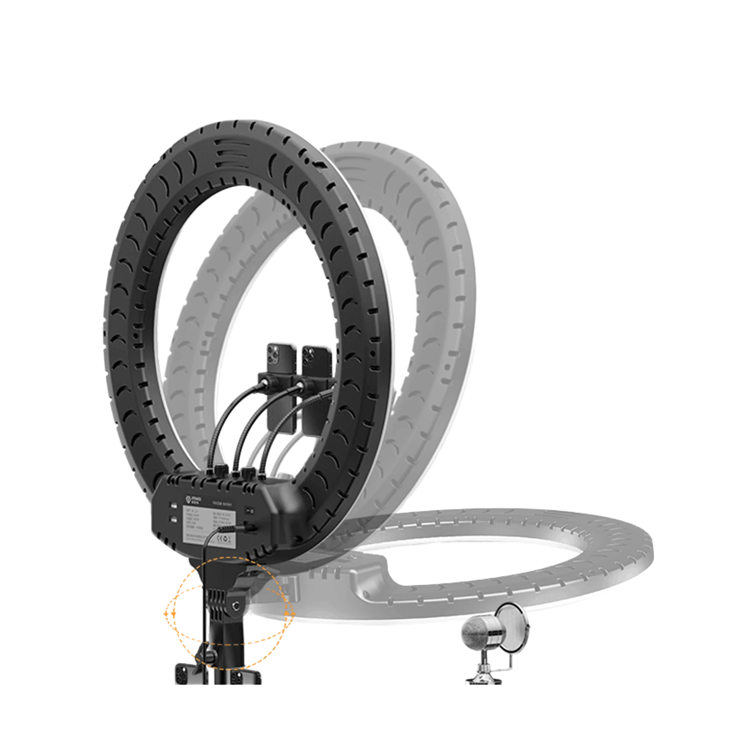 רינגלייט מקצועי 21 אינץ' Miracase MSSL21 55W - Image 5