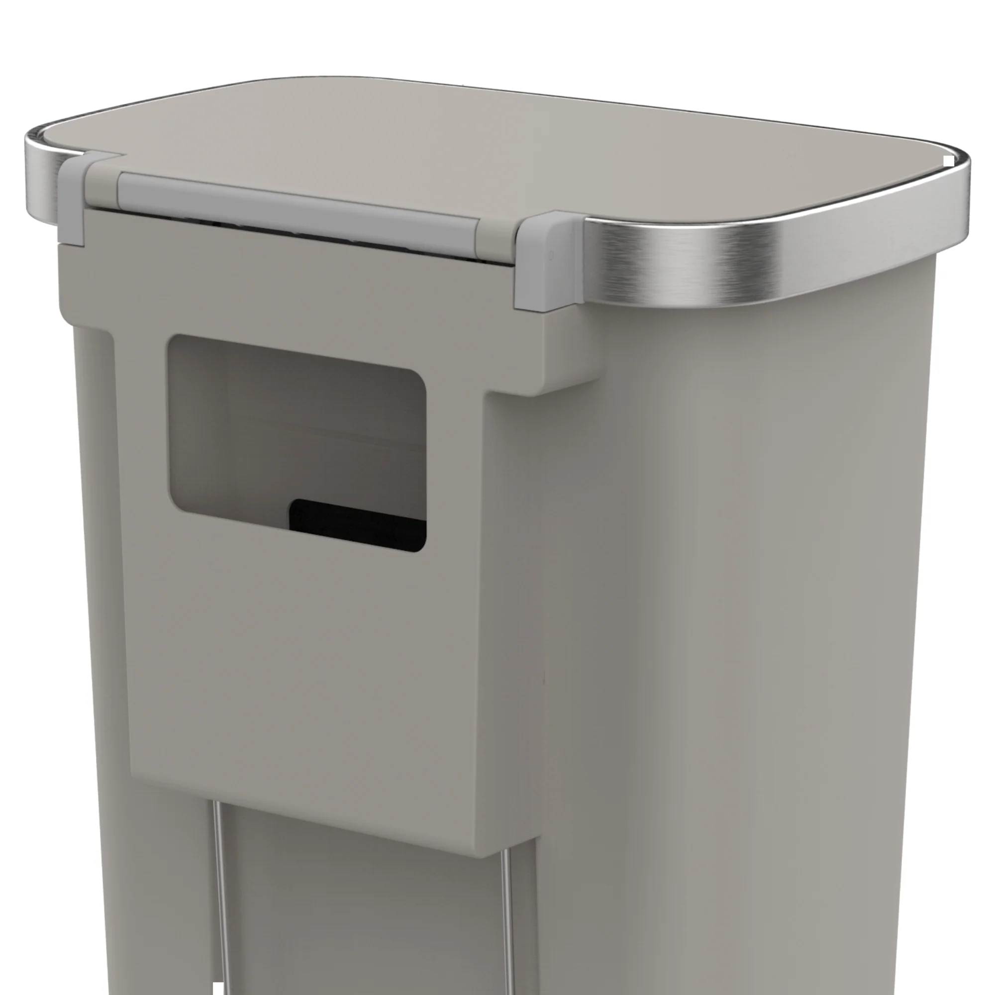 פח דוושה פלסטיק Buona Casa Vicenza 50L - Image 11