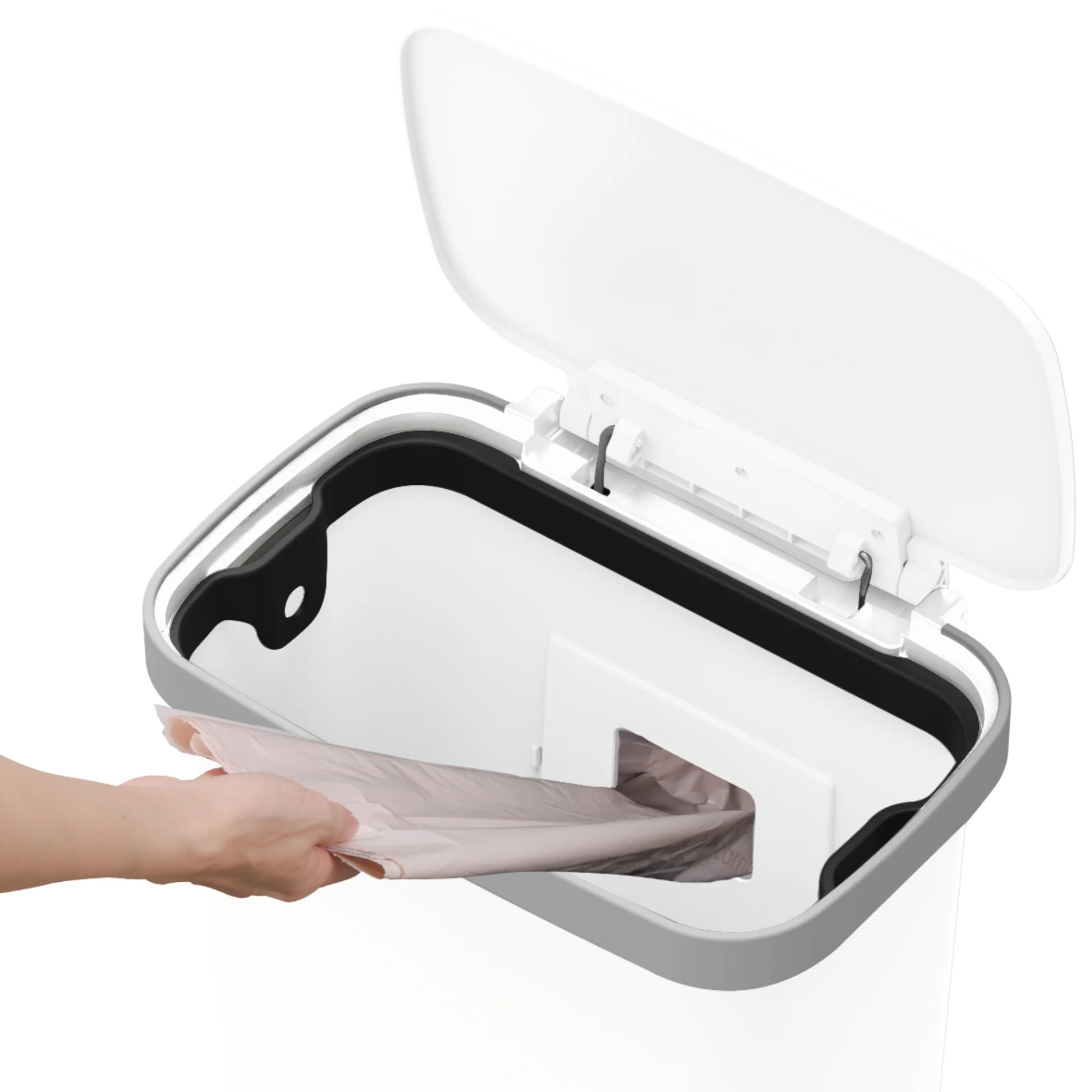 פח דוושה פלסטיק Buona Casa Vicenza 50L - Image 5