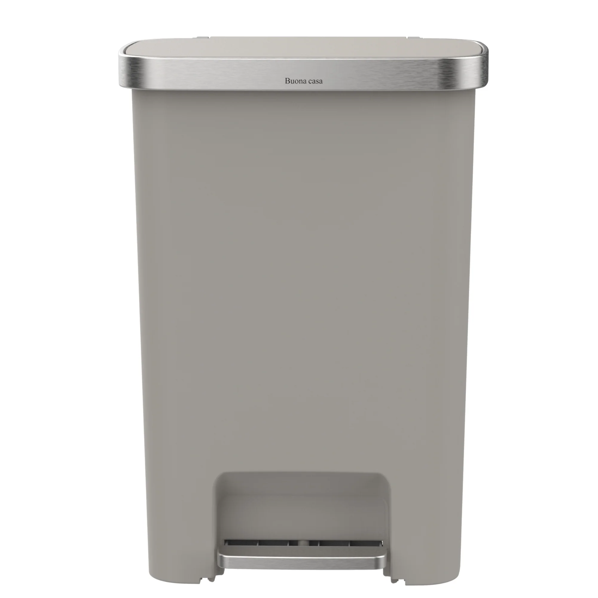 פח דוושה פלסטיק Buona Casa Vicenza 50L - Image 6
