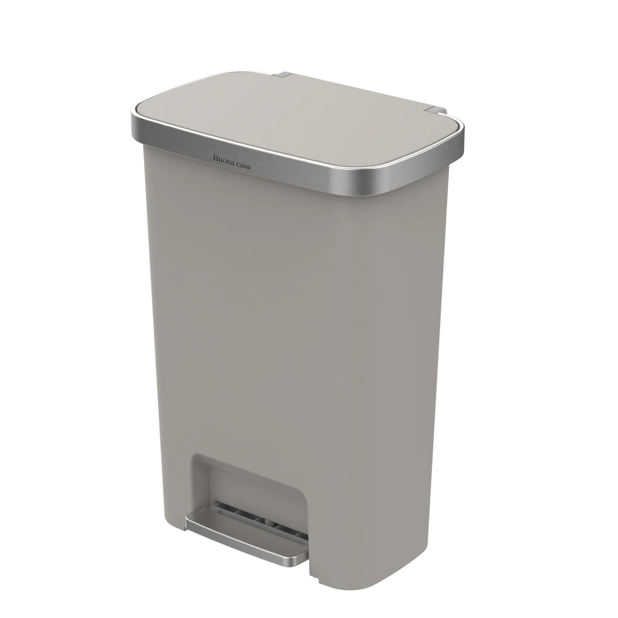 פח דוושה פלסטיק Buona Casa Vicenza 50L - Image 7
