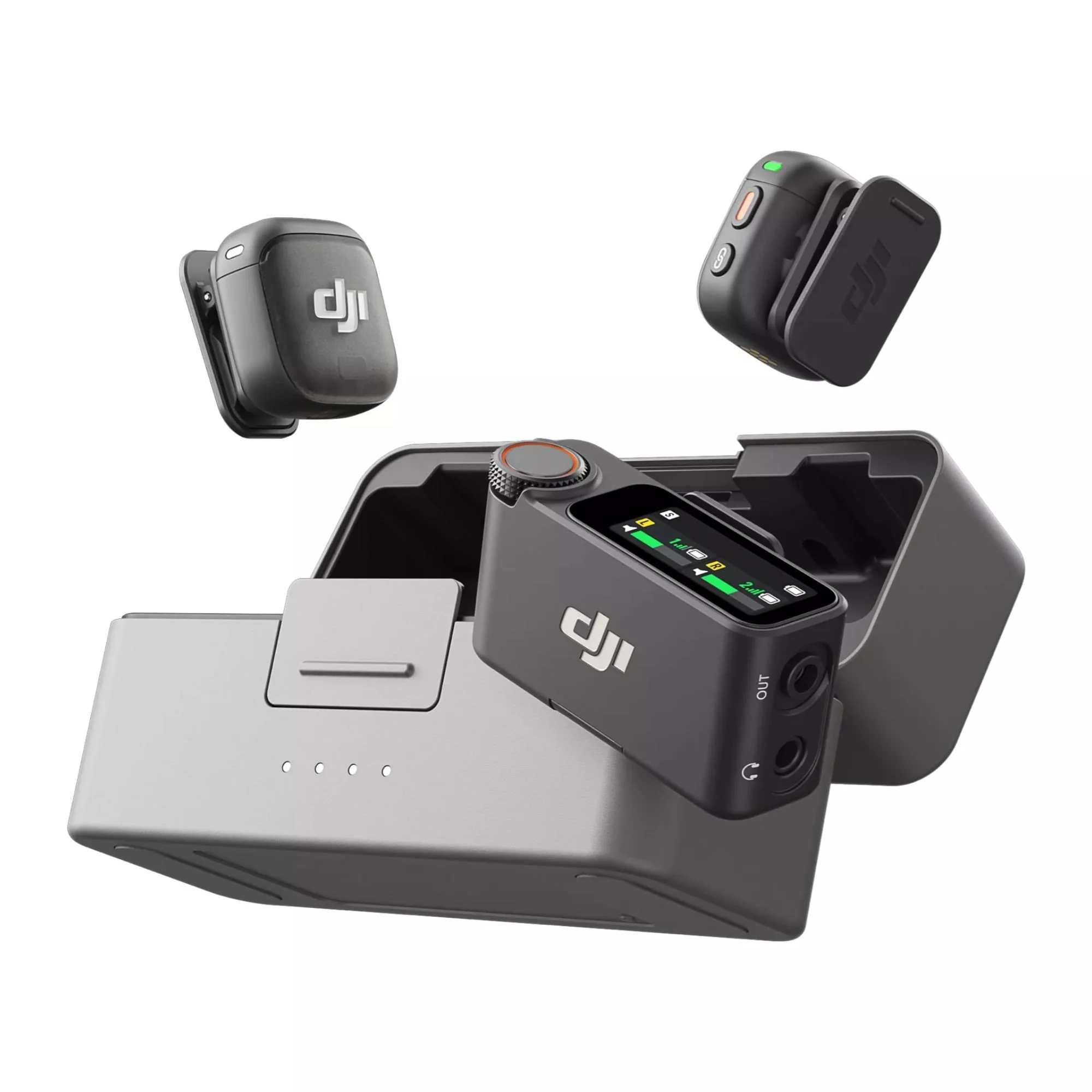 מיקרופון אלחוטי Dji Mic 3 זוגי - Image 2