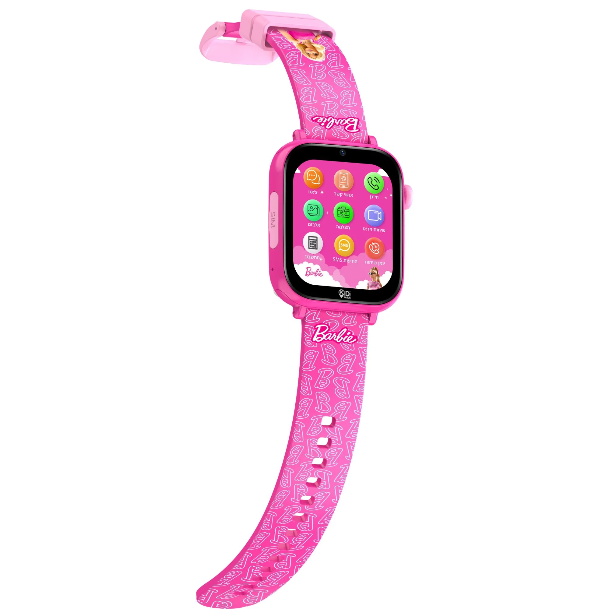 שעון חכם לילדים KidiWatch Friends Barbie (2026) 4G שנה אחריות ע"י היבואן הרשמי - Image 5