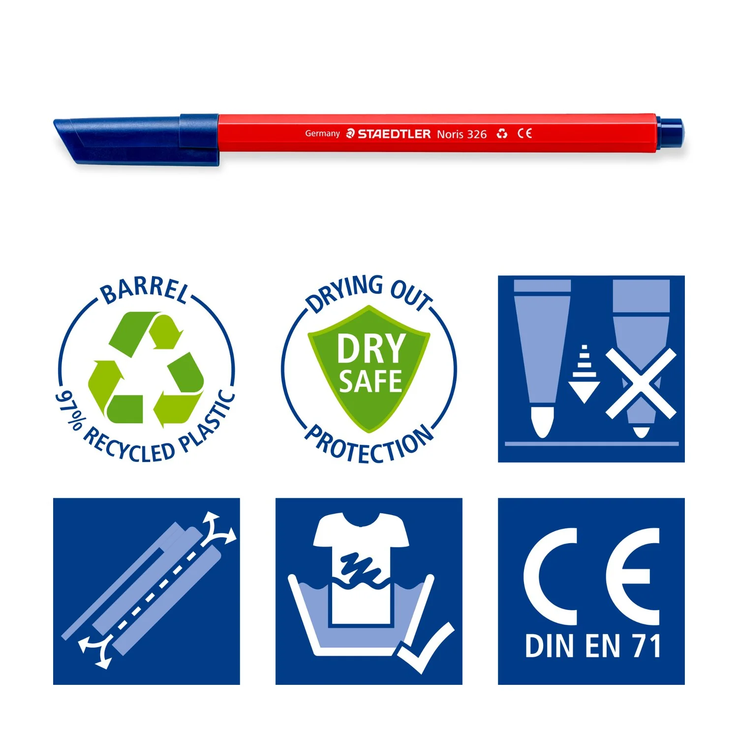טוש סימון שטדלר Staedtler 326 - Image 6