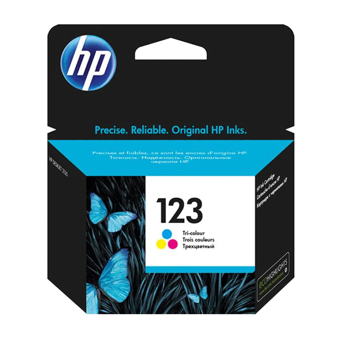 ראש דיו צבעוני 123 HP