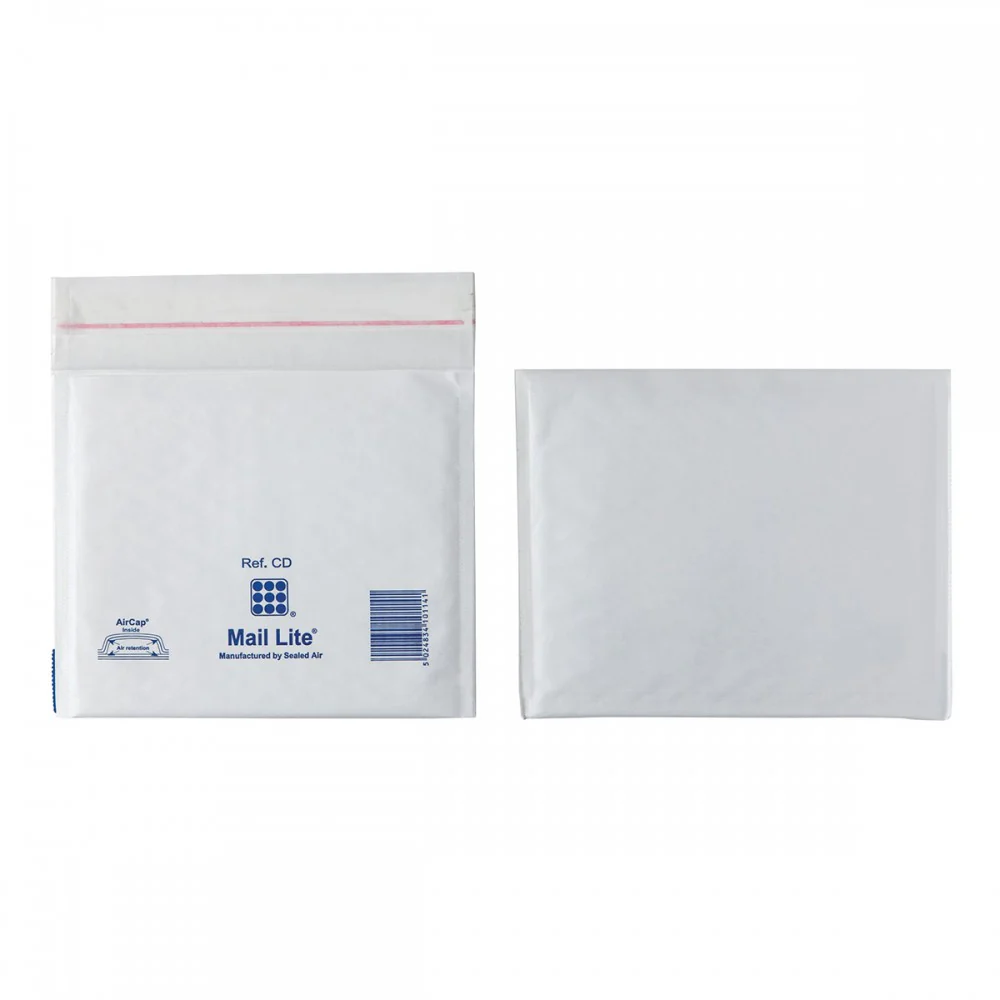 מעטפות מרופדות 16*18 ס"מ לתקליטורים CD