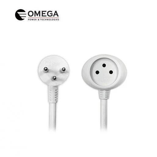 כבל חשמל מאריך 2 מ' Omega - Image 2