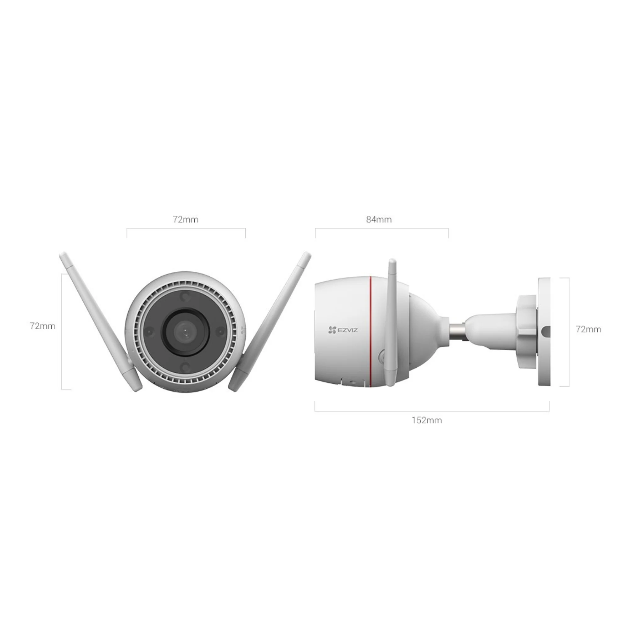 מצלמת חיצונית עם ראיית לילה H3c 2K 3MP Ezviz - Image 3