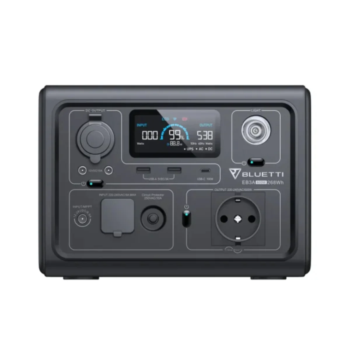 תחנת כוח ניידת Bluetti E34A 600W