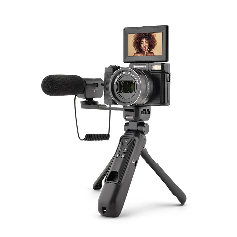 מצלמת וולוגים AGFA Vlogging Camera Realishot VLG4K-OPT 5X - Image 3