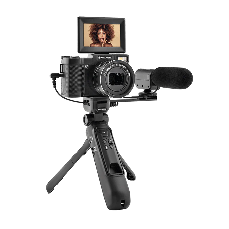 מצלמת וולוגים AGFA Vlogging Camera Realishot VLG4K-OPT 5X - Image 5