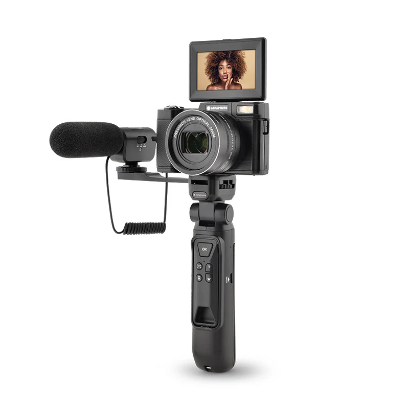מצלמת וולוגים AGFA Vlogging Camera Realishot VLG4K-OPT 5X - Image 7