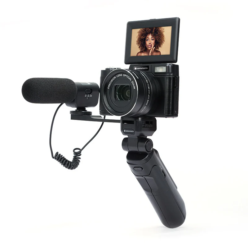 מצלמת וולוגים AGFA Vlogging Camera Realishot VLG4K-OPT 5X - Image 9