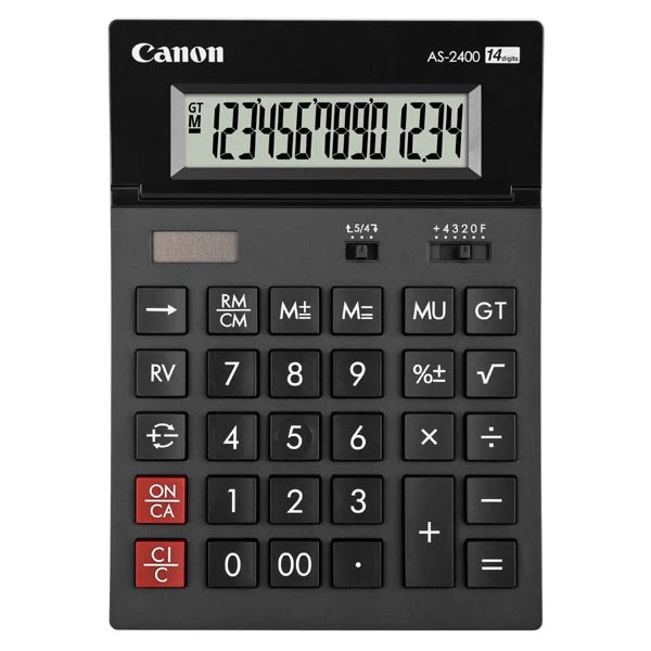 מחשבון שולחני  Canon Calculator AS-2400