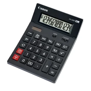 מחשבון שולחני  Canon Calculator AS-2400 - Image 2