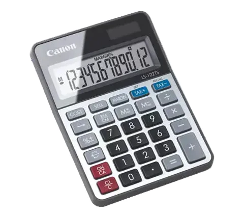 מחשבון שולחני Canon Calculator LS-122TS - Image 2