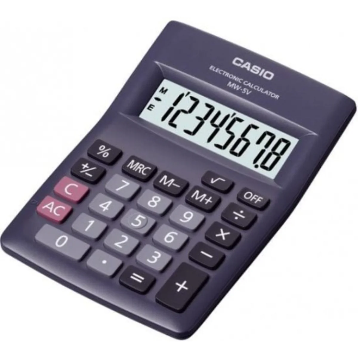 מחשבון שולחני Casio MW-5V-BK