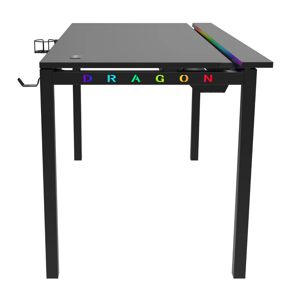 שולחן גיימינג Dragon Magma RGB Dlx שחור - Image 3