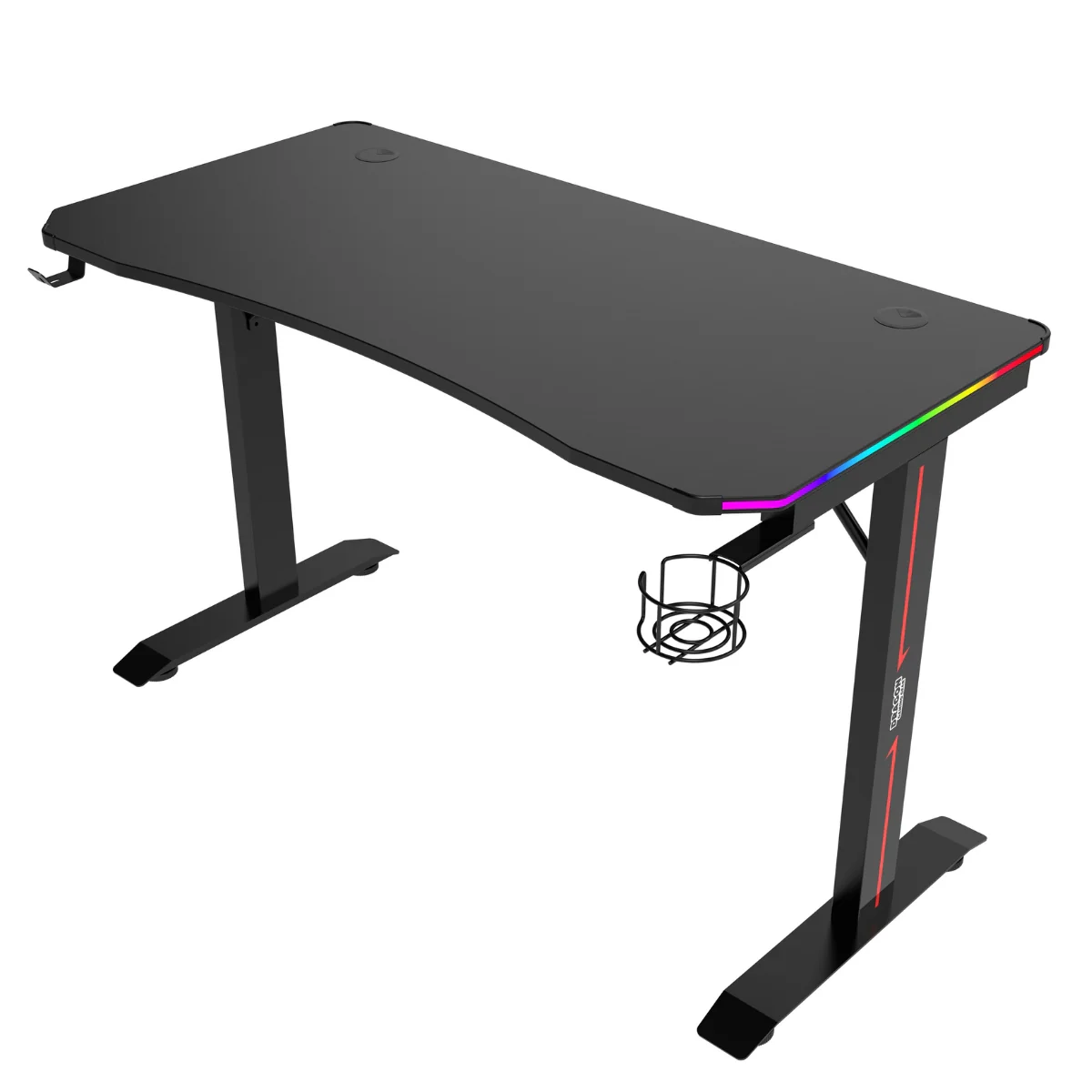 שולחן גיימינג Dragon RGB שחור - Image 3