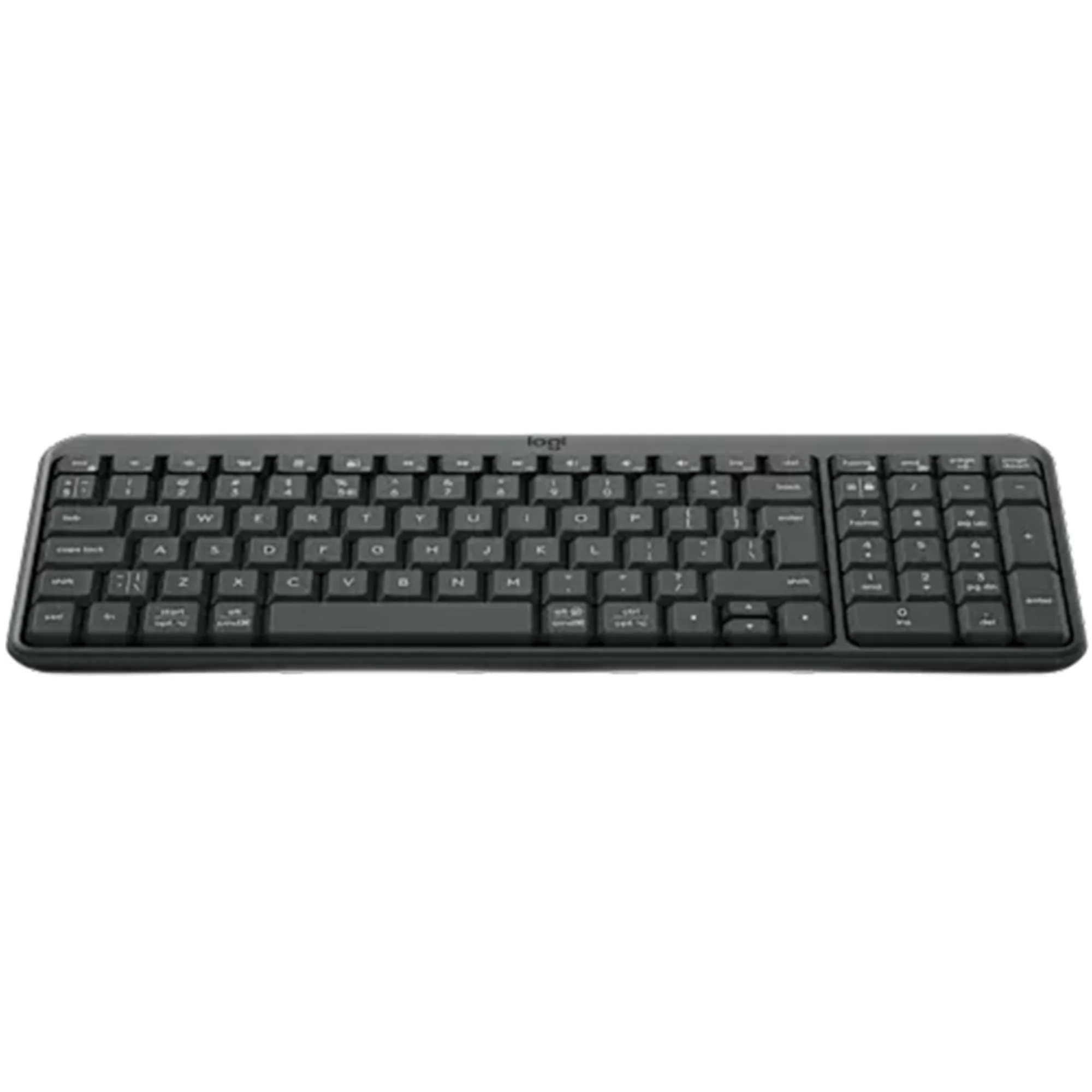מקלדת אלחוטית Logitech K250 Graphite Heb 2.4ghz/bt