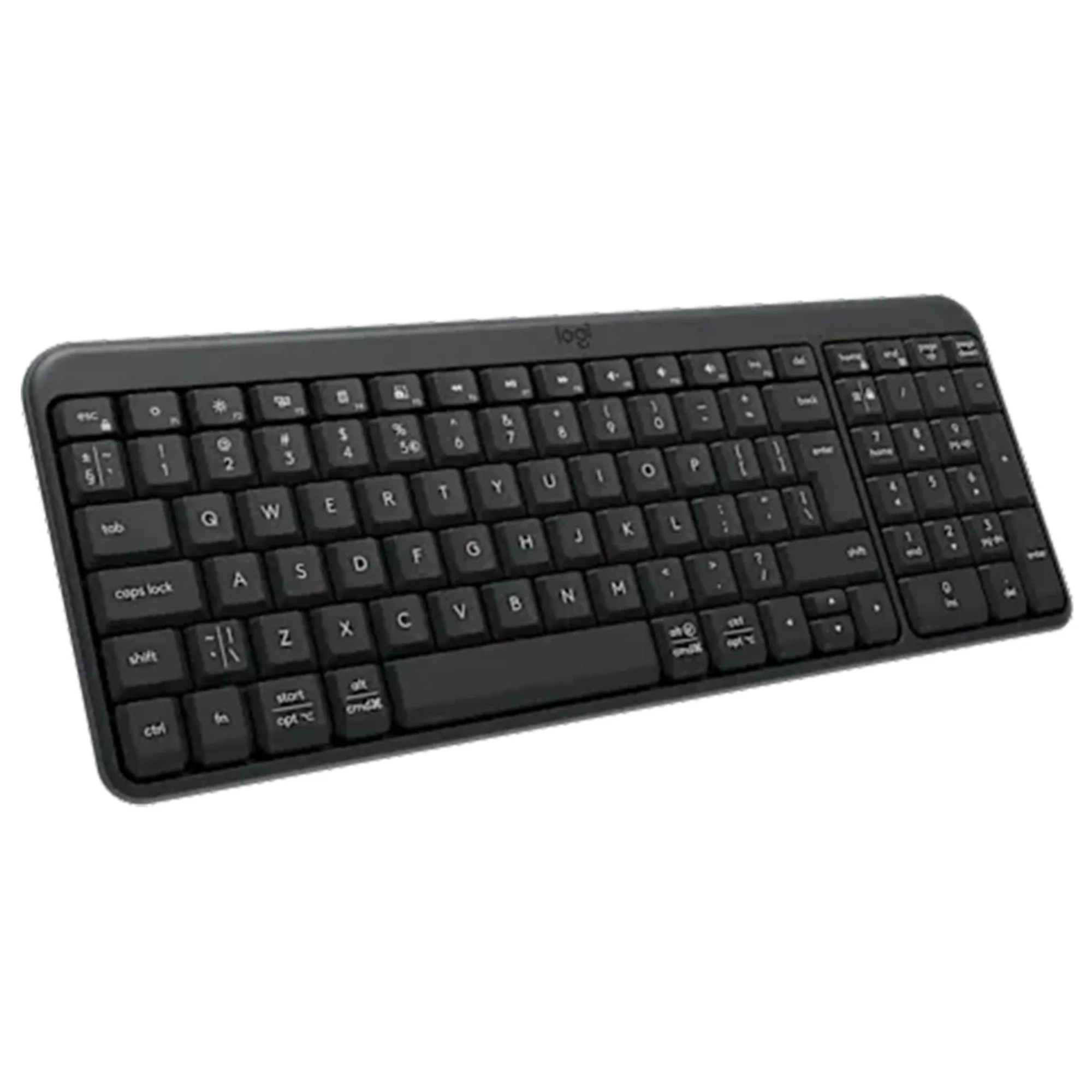 מקלדת אלחוטית Logitech K250 Graphite Heb 2.4ghz/bt - Image 3