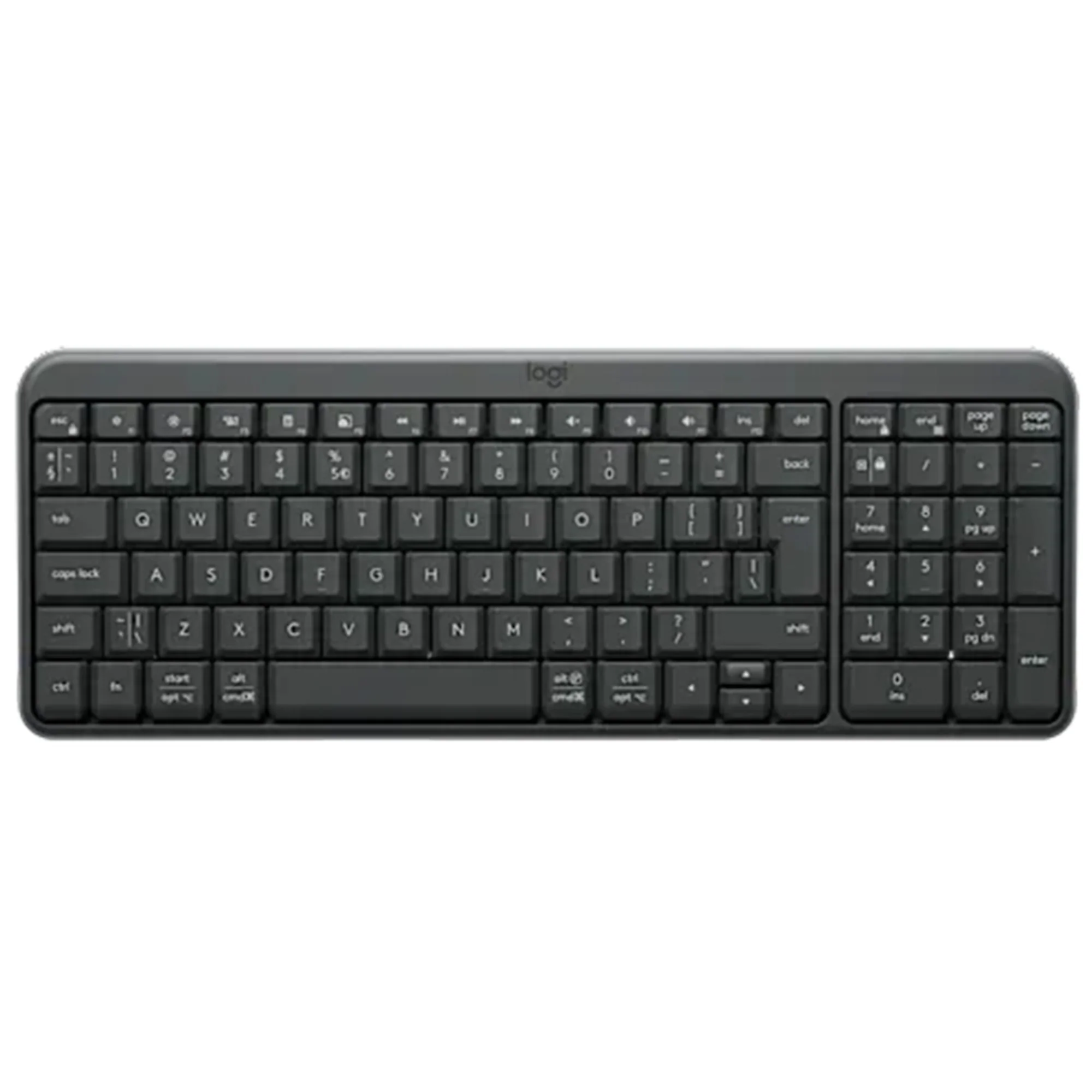 מקלדת אלחוטית Logitech K250 Graphite Heb 2.4ghz/bt - Image 4