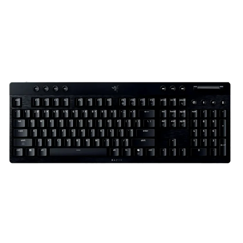 מקלדת גיימינג אלחוטית Razer Blackwidow V4 Low-p Hyperspeed O.S - Image 2