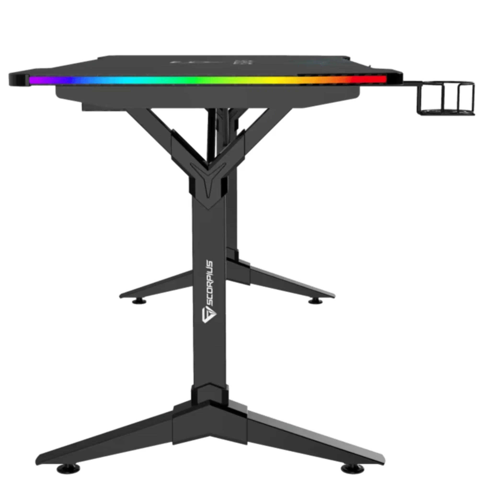 שולחן גיימינג Scorpius Deskpro-HJ RGB 150 - Image 4